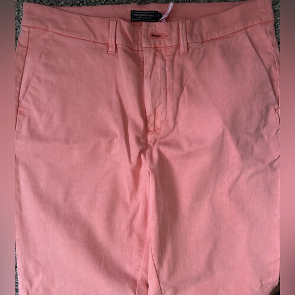 Vineyard Vines Womens Tequila Sunrise Slim Straight Classic Chino Pants size 6 - Picture 3 of 5